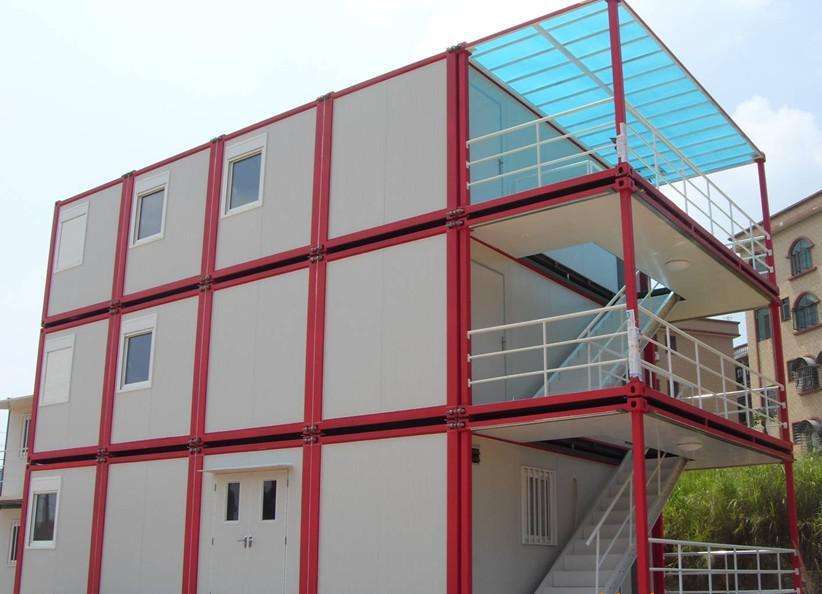 珠海集裝箱活動房-多層辦公、生活區
